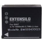 Extensilo batterie compatible avec panasonic lumix dmc - tz3, dmc - tz4, dmc - tz5, dmc - tz50 appareil ...