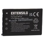 Extensilo batterie remplacement pour casio np - 20 pour appareil photo, reflex numrique (700mah, 3, ...