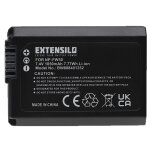 Extensilo batterie compatible avec sony alpha a7s, ilce - 6000, ilce - 6300, a7r ilce - 7r appareil photo, ...