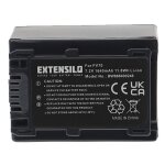Extensilo 1x batterie remplacement pour sony np - fh100, np - fh50, np - fv70, np - fv50, np - fh71, ...