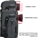 Eyecup eyepiece pour canon eos 800d 90d 80d 77d 6d mark ii 6d 5d mark ii 5d 70d 60d 60da 760d 750d 700d ...