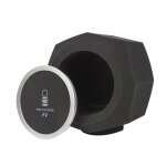 F2 ecran de microphone filtre acoustique eponge pare - vent pour filtrer le filtre d'enregistrement insonoris ...