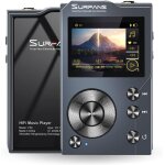 F20 lecteur hi - fi mp3 avec bluetooth, lecteur audio num�rique haute r�solution dsd sans perte, avec ...