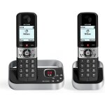 F890 voice duo - tlphone fixe sans fil dect avec rpondeur - ecran graphique haute rsolution - mains ...