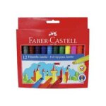 Faber - castell jumbo zamek - marqueur - non permanent - couleurs assorties - encre � l'eau - pack de ...