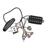 Faisceau cbles guitare pr - cbl - micro hot rail humbucker strat / tele