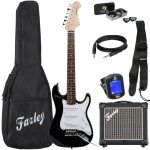 Fazley classic series fst034 black pack d�butant guitare electrique