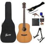 Fazley delora pack d�butant deluxe guitare folk