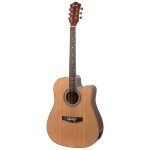 Fazley fe118cn guitare folk electro - acoustique (naturel)