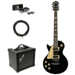 Fazley flp318lh - bk pack d�butant guitare electrique pour gaucher