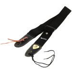 Fazley kato sgsh - blk sangle de guitare noire en coton