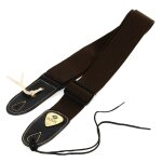 Fazley kato sgsl - brn sangle de guitare marron en coton