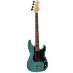 Fazley outlaw series peacemaker basic blue basse electrique avec housse