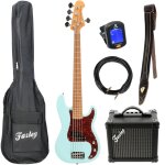 Fazley sunset series piranha 5 sky blue pack d�butant basse