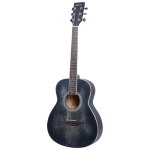 Fazley w55 - col - bk - 3 / 4 colourtune guitare folk noire