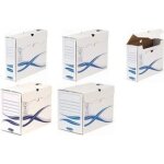 Fellowes bankers box basic archive box 4460101 80 mm 100 percent recycled fsc certified for documents ...