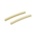 Fender 099492 - paire de sillets de t�te en m�lamine pour stratocaster / telecaster - blanc