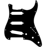 Fender 11 - hole `60s vintage stratocaster s - s - s pickguard black plaque de protection pour fender ... Fender 11 - hole `60s vintage stratocaster s - s - s pickguard black plaque de protection pour fender ...