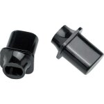Fender lot de 2 capuchons noirs pour telecaster