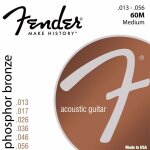 Fender 60m medium cordes guitare folk acoustique 13 - 56