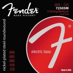 Fender 7250 - 5m medium 45 - 125 jeu 5 cordes pour basse electrique Fender 7250 - 5m medium 45 - 125 jeu 5 cordes pour basse electrique