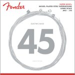Fender 8250m super 8250¿s nickel plated steel taperwound jeu de cordes pour basse electrique Fender 8250m super 8250¿s nickel plated steel taperwound jeu de cordes pour basse electrique