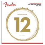 Fender 880l dura - tone light 12 - 52 - jeu de cordes guitare acoustique