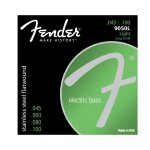 Fender 9050l stainless 9050s flatwound light, jeu de cordes guitare basse electrique Fender 9050l stainless 9050s flatwound light, jeu de cordes guitare basse electrique