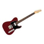 Fender american performer telecaster + housse deluxe - touche palissandre - aubergine - guitare electrique ...