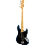Fender american professional ii jazz bass dark night mn basse electrique avec etui