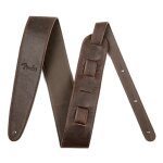 Fender - artisan crafted leather strap 2, 5  brown - sangle guitare