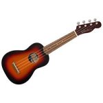 Fender california coast venice wn 3 - color sunburst ukulélé soprano Fender california coast venice wn 3 - color sunburst ukulélé soprano