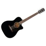Fender classic design cc - 60sce black - guitare electro - acoustique