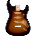 Fender classic series 60's stratocaster sss - corps en aulne - sunburst