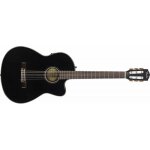 Fender cn - 140sce nylon thinline - touche noyer - noire ( + etui)