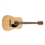 Fender fa - 125 naturelle - guitare acoustique dreadnought