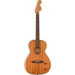 Fender highway series parlor rw all - mahogany guitare ?lectro - acoustique folk avec housse deluxe