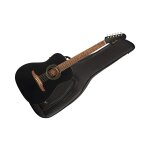 Fender joe strummer campfire - matte black - guitare folk electro - acoustique - mod�le joe strummer ...