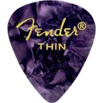 Fender - médiators 351 shape purple moto thin - pack de 12 médiators guitare Fender - médiators 351 shape purple moto thin - pack de 12 médiators guitare
