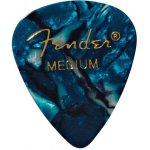 Fender - médiators ocean turquoise 351 shape medium - pack de 12 médiators guitare Fender - médiators ocean turquoise 351 shape medium - pack de 12 médiators guitare