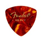 Fender pack de 12 mdiators 346 classic celluloid, durs - tortoise shell
