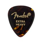 Fender pack de 12 mediators 451 classic celluloid, trs durs - tortoise shell
