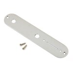 Fender plaque de contrôle vintage pour telecaster chrome Fender plaque de contrôle vintage pour telecaster chrome