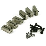 Fender pontet pour s?rie american 86 - 07 chrome (6 pi?ces)