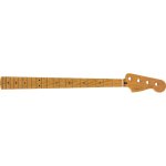 Fender roasted maple precision bass neck maple erable, 20 frettes