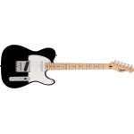 Fender squier sonic telecaster guitare electrique solide 6 cordes noir et blanc