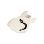 Fender standard series precision bass - corps en aulne - arctic white