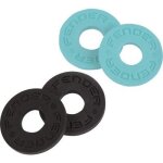 Fender strap block 4pack black 2 and daphne blue 2