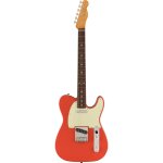 Fender vintera ii 60s telecaster rw fiesta red guitare electrique avec housse