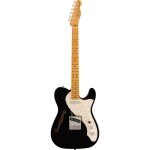 Fender vintera ii 60s telecaster thinline mn black guitare electrique avec housse